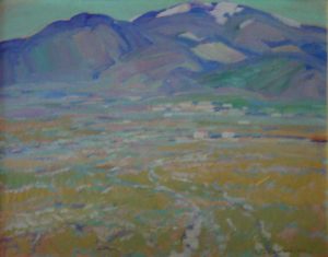 Palm Springs by Norman Stiles Chamberlain, California Plein Air Painter