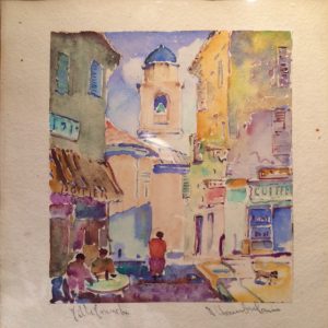 Ville France, Nice by Norman Stiles Chamberlain